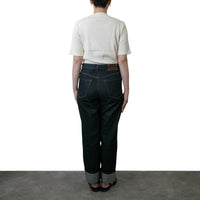 M-SIC/ Eyelet Ribbed Short-Sleeve Pullover