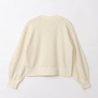 M-SIC/ Rugged Rib Cut and Sew Cardigan Knit Set