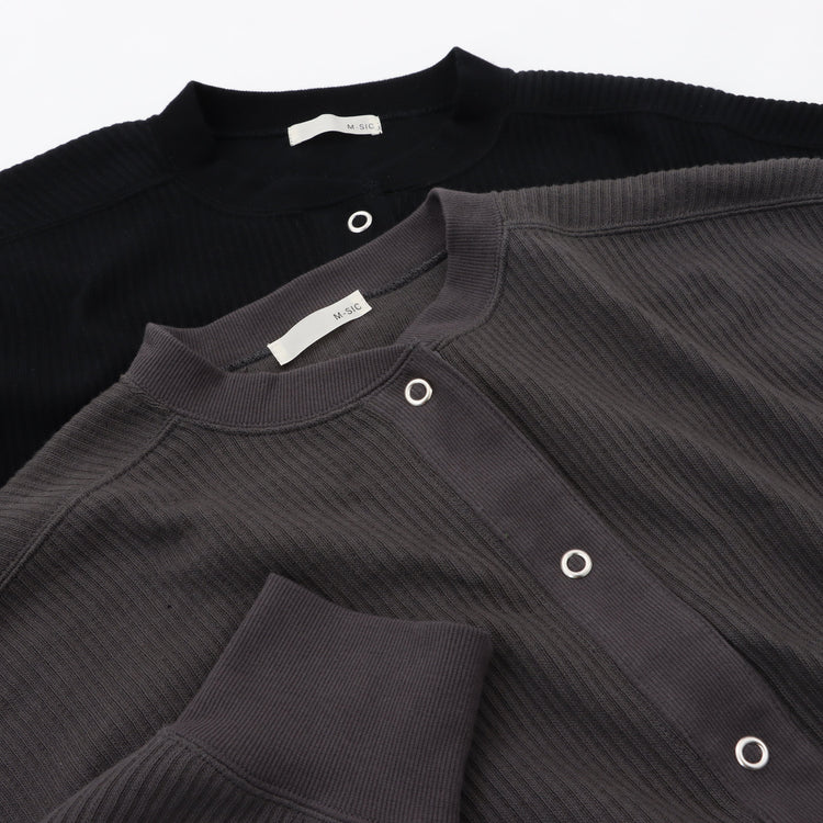 M-SIC/ Raggutte Rib Knit Cardigan 