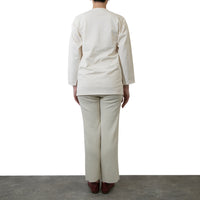 M-SIC/ ラゲットリブ EASY ストレートパンツ ニットアップ