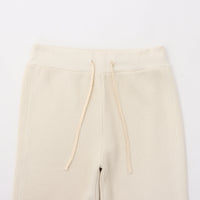 M-SIC/ ラゲットリブ EASY ストレートパンツ ニットアップ