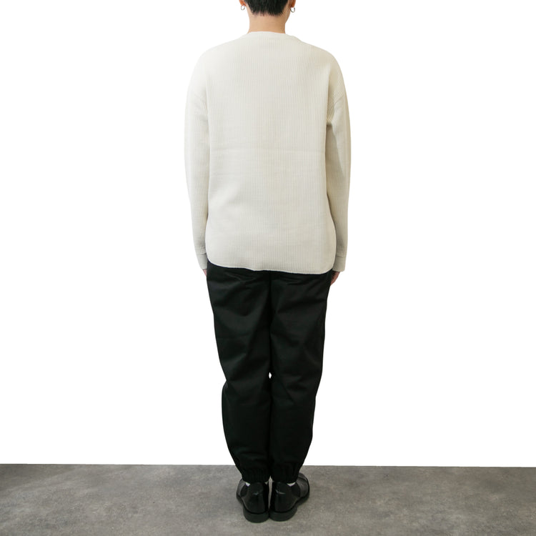 M-SIC/ ラゲットリブ ヘンリーネック プルオーバー カットソー ニットアップ