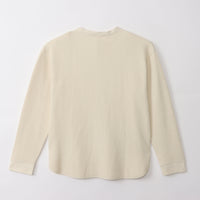 M-SIC/ ラゲットリブ ヘンリーネック プルオーバー カットソー ニットアップ