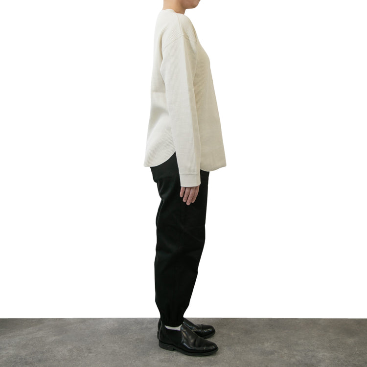 M-SIC/ ラゲットリブ ヘンリーネック プルオーバー カットソー ニットアップ