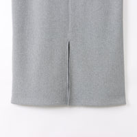 M-SIC/ ヘビーテレコリブ Ｉライン EASY ロングスカート