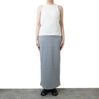 M-SIC/ ヘビーテレコリブ Ｉライン EASY ロングスカート