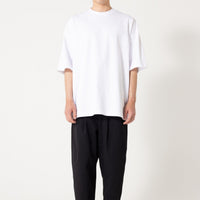 FITFOR/ WIDE BOX HALF SLEEVE TEE 205 WHITE