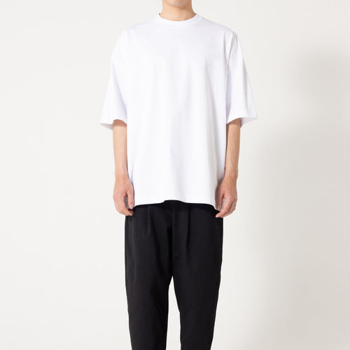 FITFOR/ WIDE BOX HALF SLEEVE TEE 205 WHITE