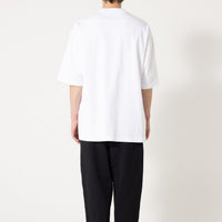 FITFOR/ WIDE BOX HALF SLEEVE TEE 205 WHITE