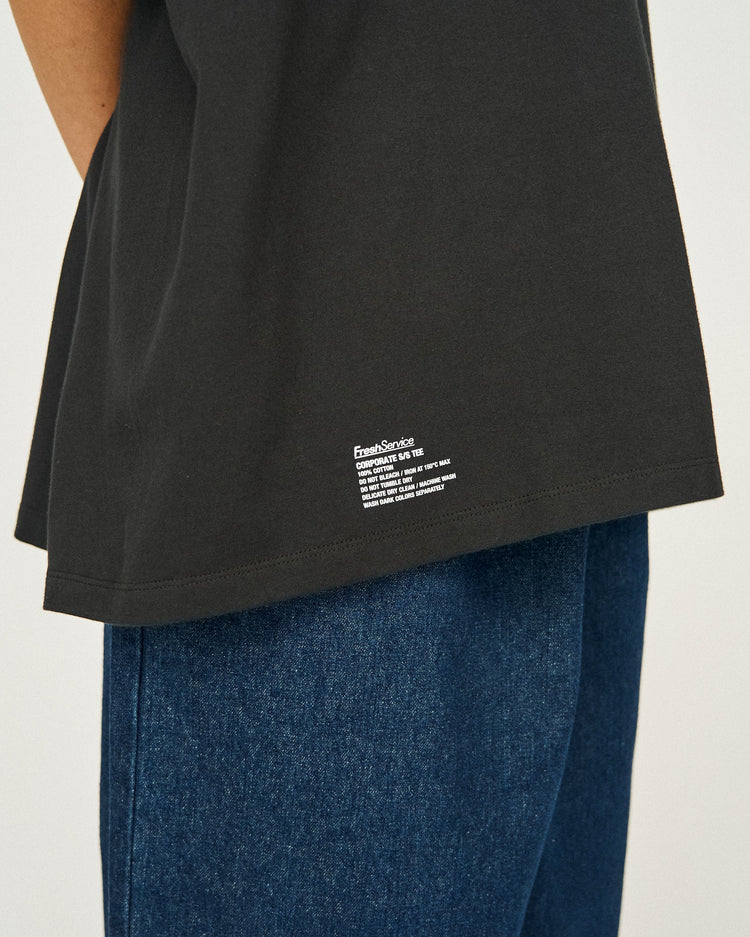 FreshService / 2-PACK CORPORATE S/S TEE BLACK