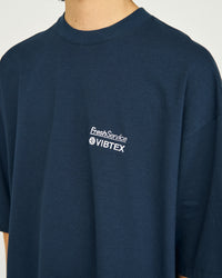 FreshService / VIBTEX for FreshService S/S CREW NECK TEE NAVY 