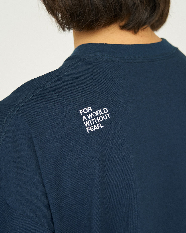 FreshService / VIBTEX for FreshService S/S CREW NECK TEE NAVY 
