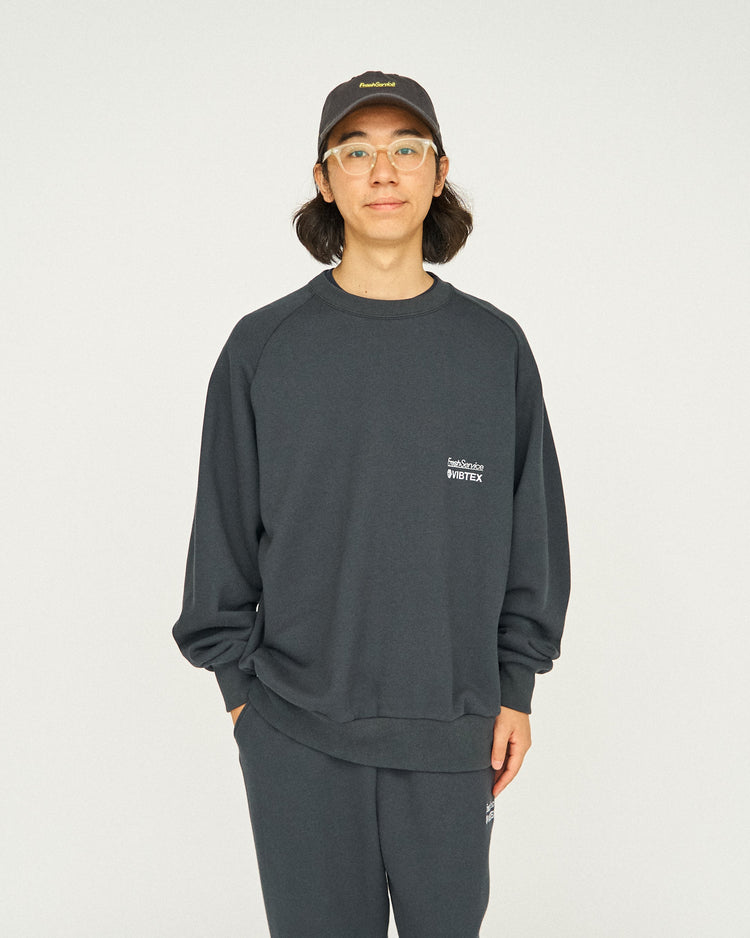 FreshService  VIBTEX for FreshService SWEAT CREW NECK PULLOVER GRAY
