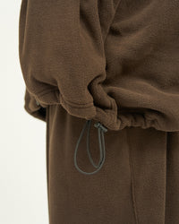 FreshService   "ReFresh!Service." FLEECE TRACK SUIT DARK BROWN