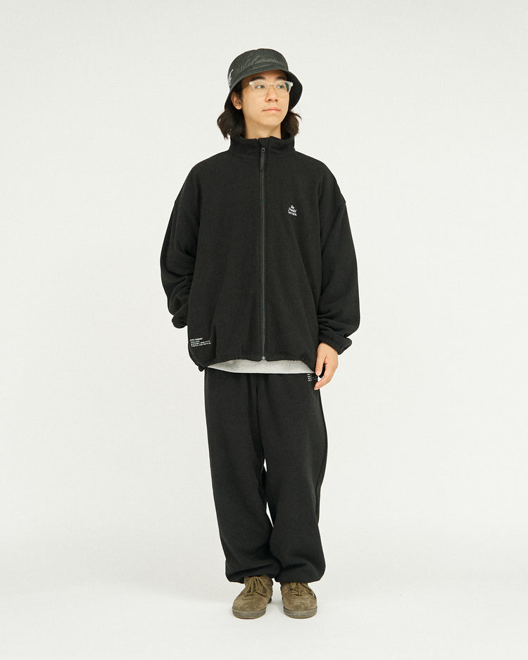 FreshService  "ReFresh!Service." FLEECE TRACK SUIT BLACK