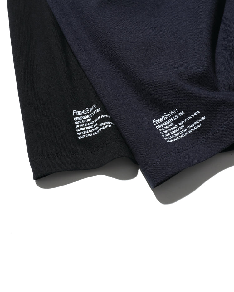FreshService  2-PACK CORPORATE S/S TEE BLACK