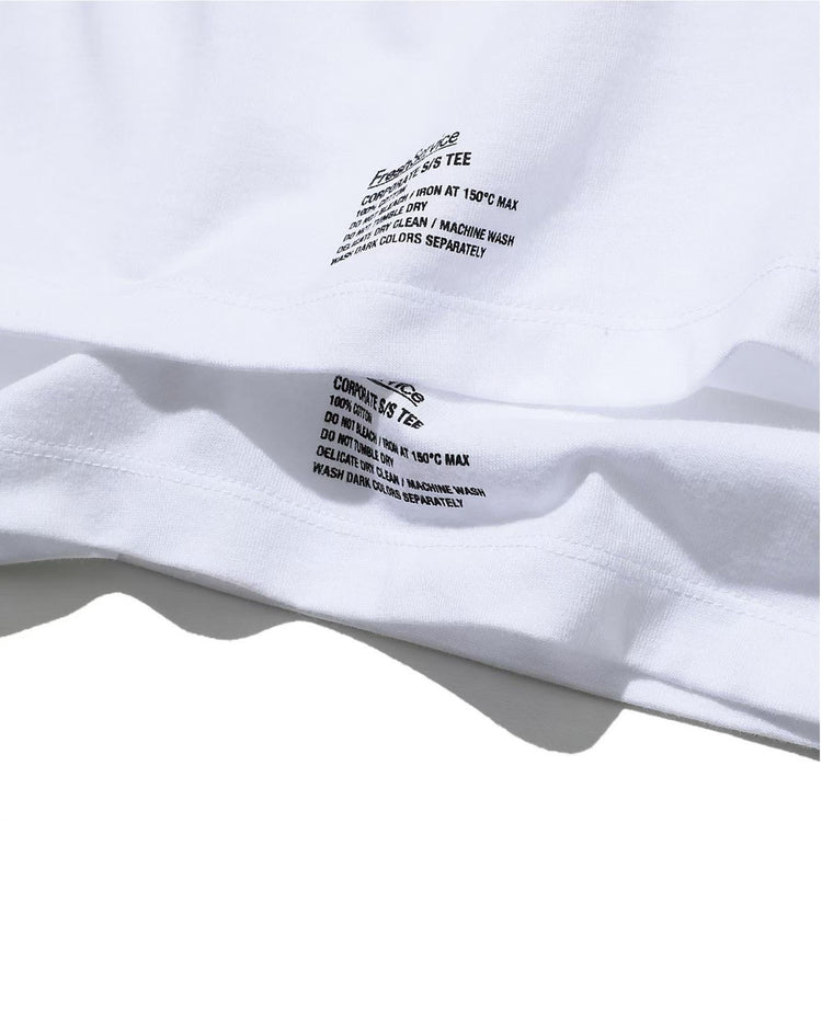 FreshService  2-PACK CORPORATE S/S TEE WHITE