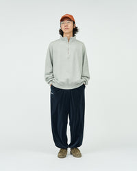 FreshService HEAVY OZ HALF ZIP PULLOVER H.GRAY
