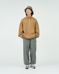 FreshService HEAVY OZ HALF ZIP PULLOVER COYOTE