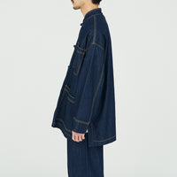 FreshService / CORPORATE DENIM KUNG-FU COVERALL ONE WASH