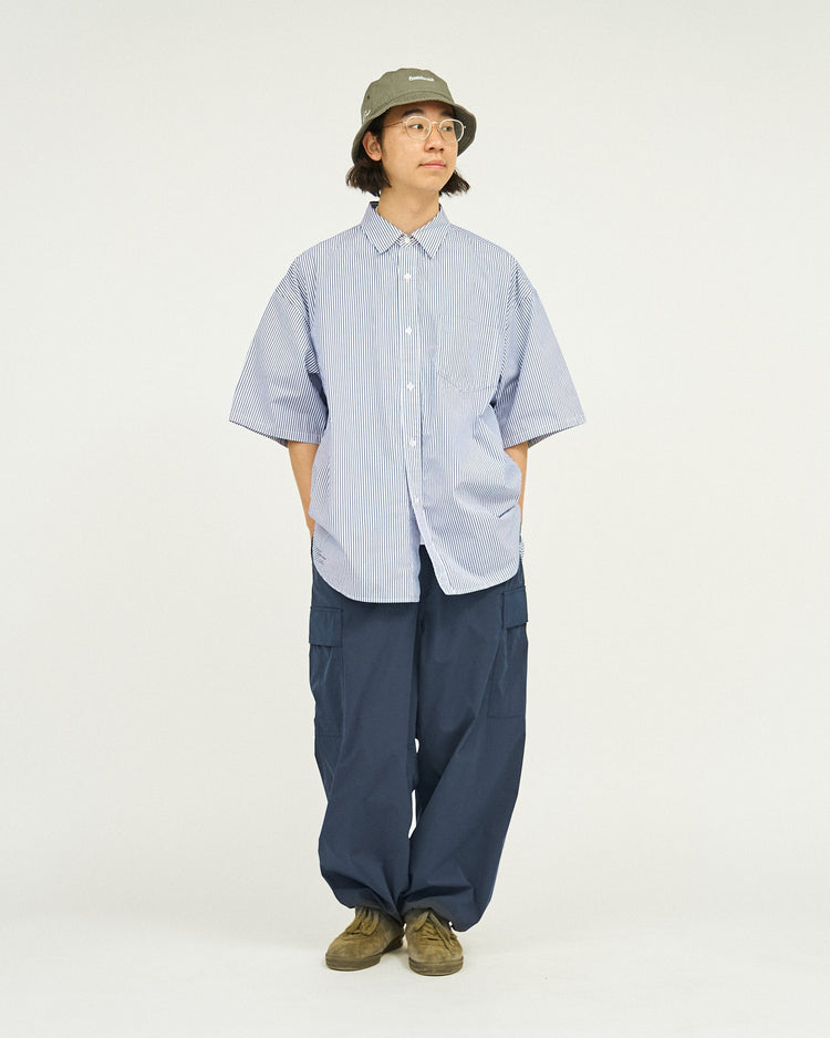 FreshService / CORPORATE UNIFORM S/S SHIRT GREEN STRIPE