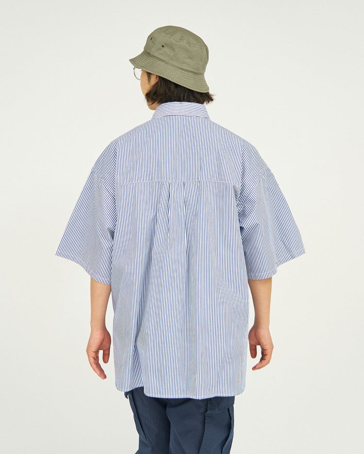 FreshService / CORPORATE UNIFORM S/S SHIRT BLUE STRIPE