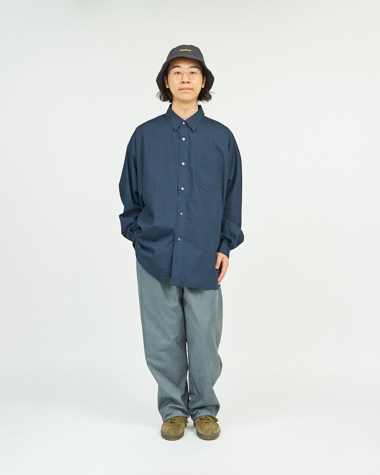 FreshService  CORPORATE UNIFORM L/S SHIRT NAVY