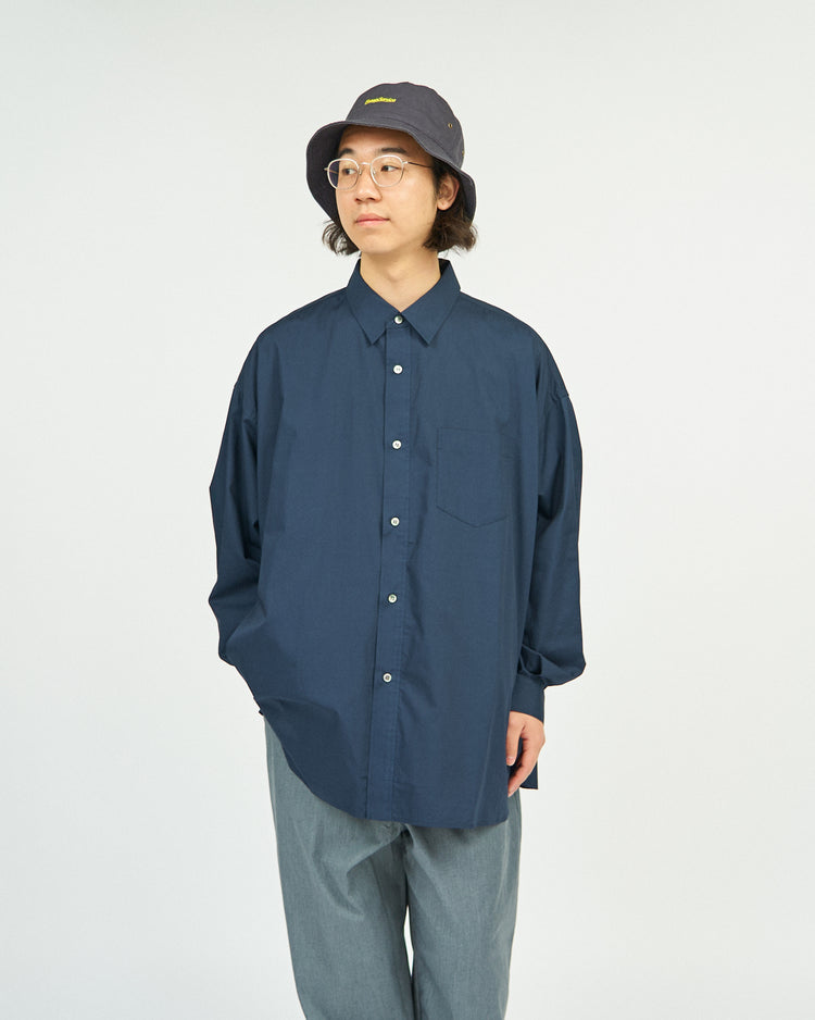 FreshService  CORPORATE UNIFORM L/S SHIRT NAVY