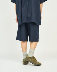 FreshService  COOLFIBER TWO TUCK EASY SHORTS NAVY