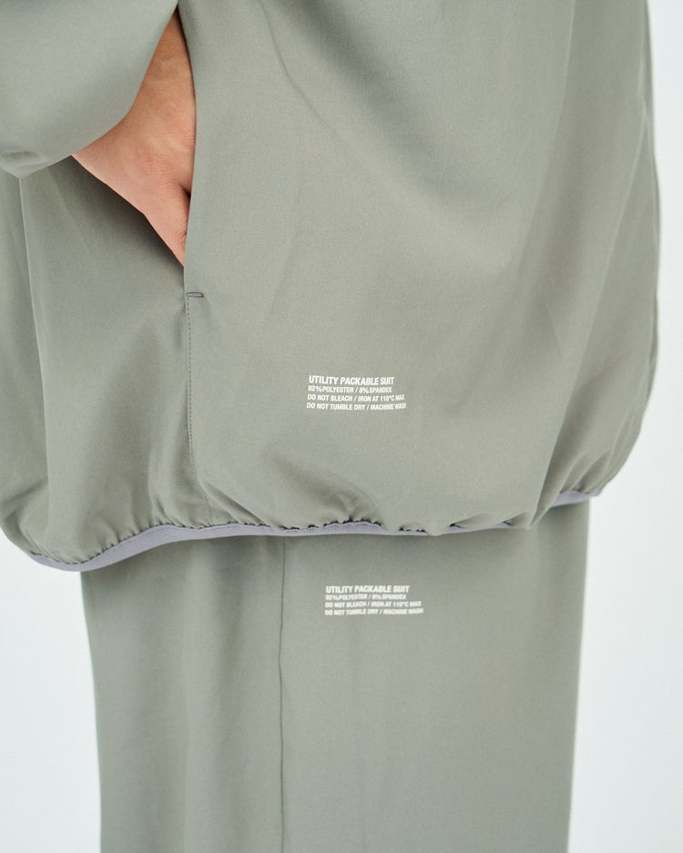 FreshService / UTILITY PACKABLE SUIT GRAY