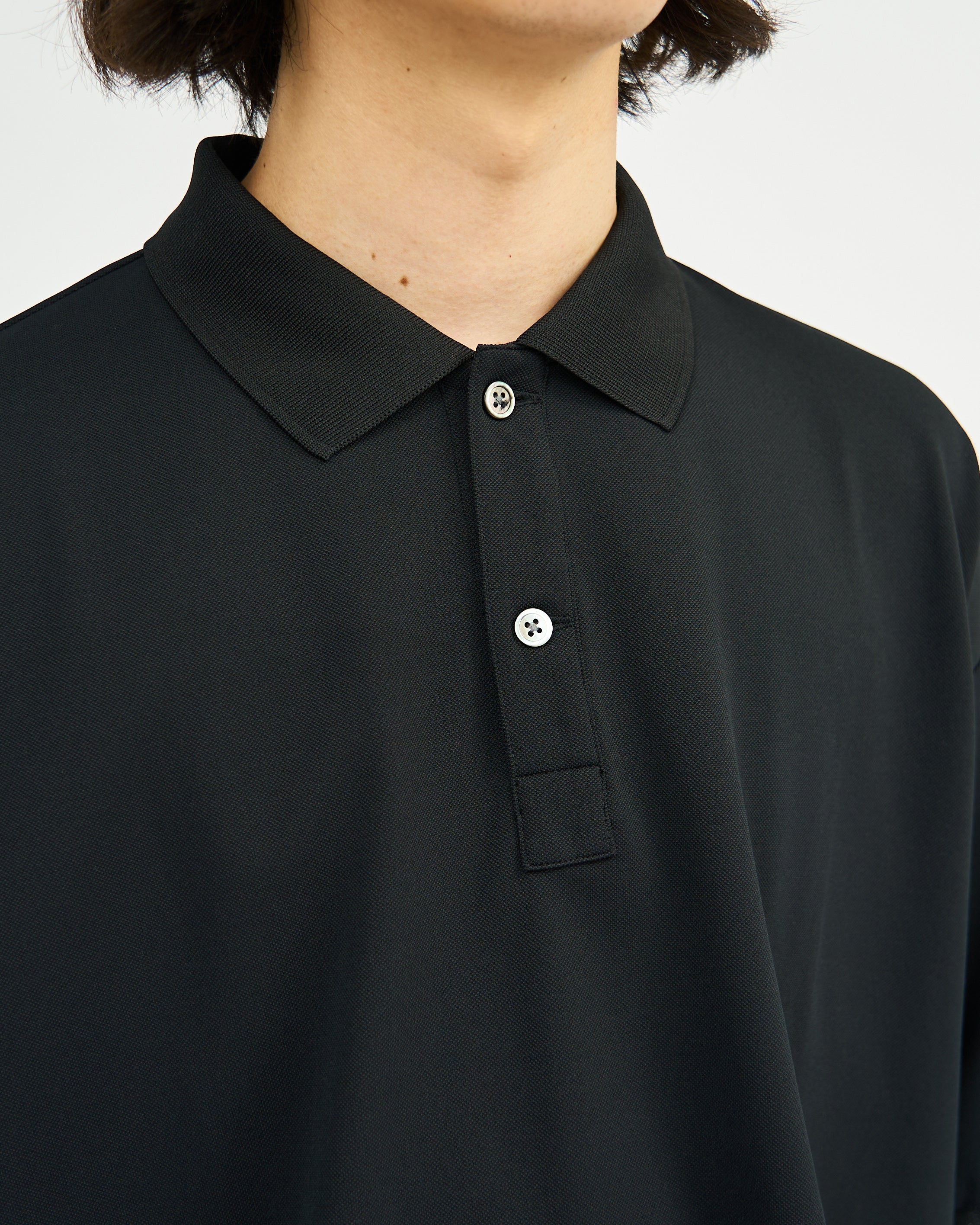 FreshService DRY PIQUE JERSEY S/S POLO BLACK – CASDAY / キャスデイ
