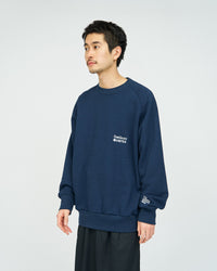 FreshService  VIBTEX for FreshService SWEAT CREW NECK PULLOVER NAVY