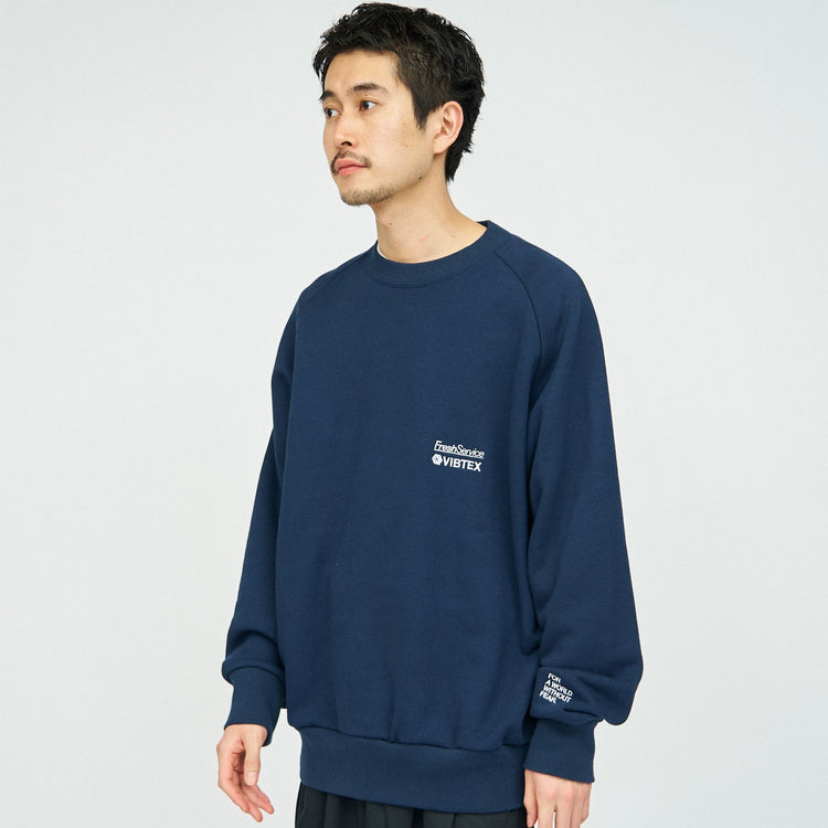 FreshService / VIBTEX for FreshService SWEAT CREW NECK PULLOVER 