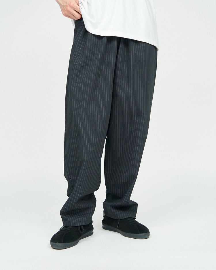 FreshService / CORPORATE EASY PANTS BK STRIPE