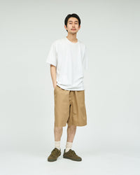 FreshService   CORPORATE EASY SHORTS  BEIGE
