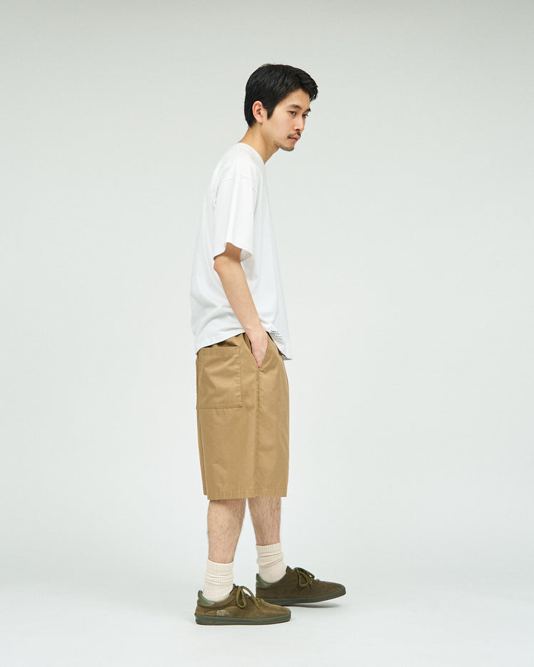 FreshService   CORPORATE EASY SHORTS  BEIGE