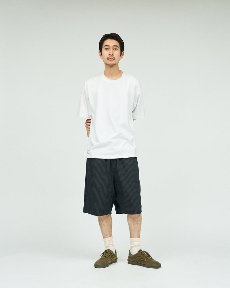FreshService   CORPORATE EASY SHORTS BK STRIPE