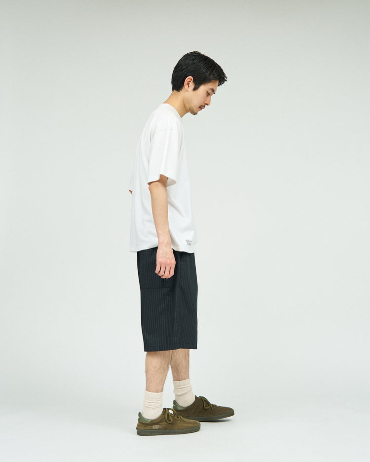FreshService   CORPORATE EASY SHORTS BK STRIPE