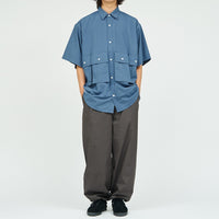 FreshService / MICRO TYPEWRITER FLAP POCKET S/S SHIRT