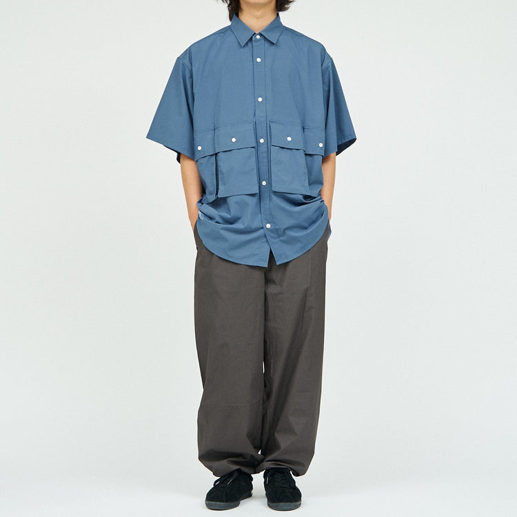 FreshService / MICRO TYPEWRITER FLAP POCKET S/S SHIRT