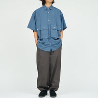 FreshService / MICRO TYPEWRITER FLAP POCKET S/S SHIRT