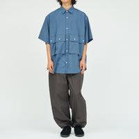 FreshService / MICRO TYPEWRITER FLAP POCKET S/S SHIRT
