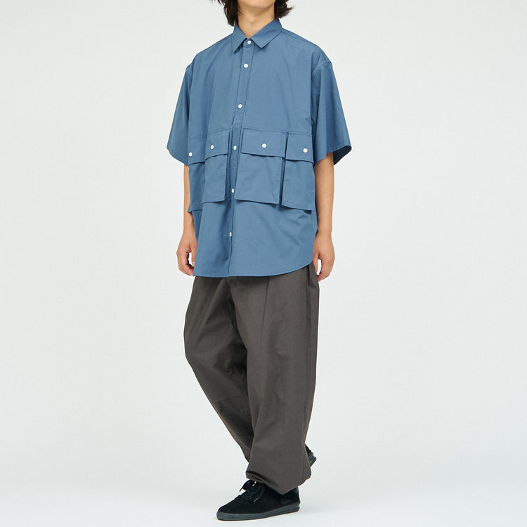 FreshService / MICRO TYPEWRITER FLAP POCKET S/S SHIRT