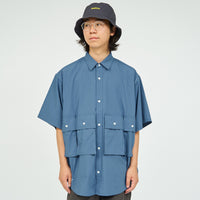 FreshService / MICRO TYPEWRITER FLAP POCKET S/S SHIRT