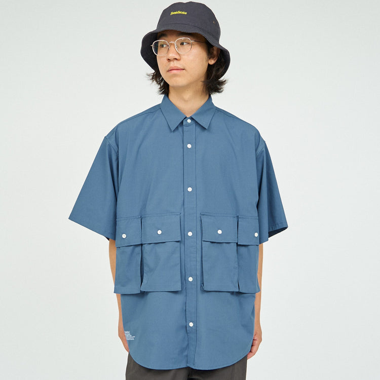 FreshService / MICRO TYPEWRITER FLAP POCKET S/S SHIRT