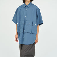 FreshService / MICRO TYPEWRITER FLAP POCKET S/S SHIRT