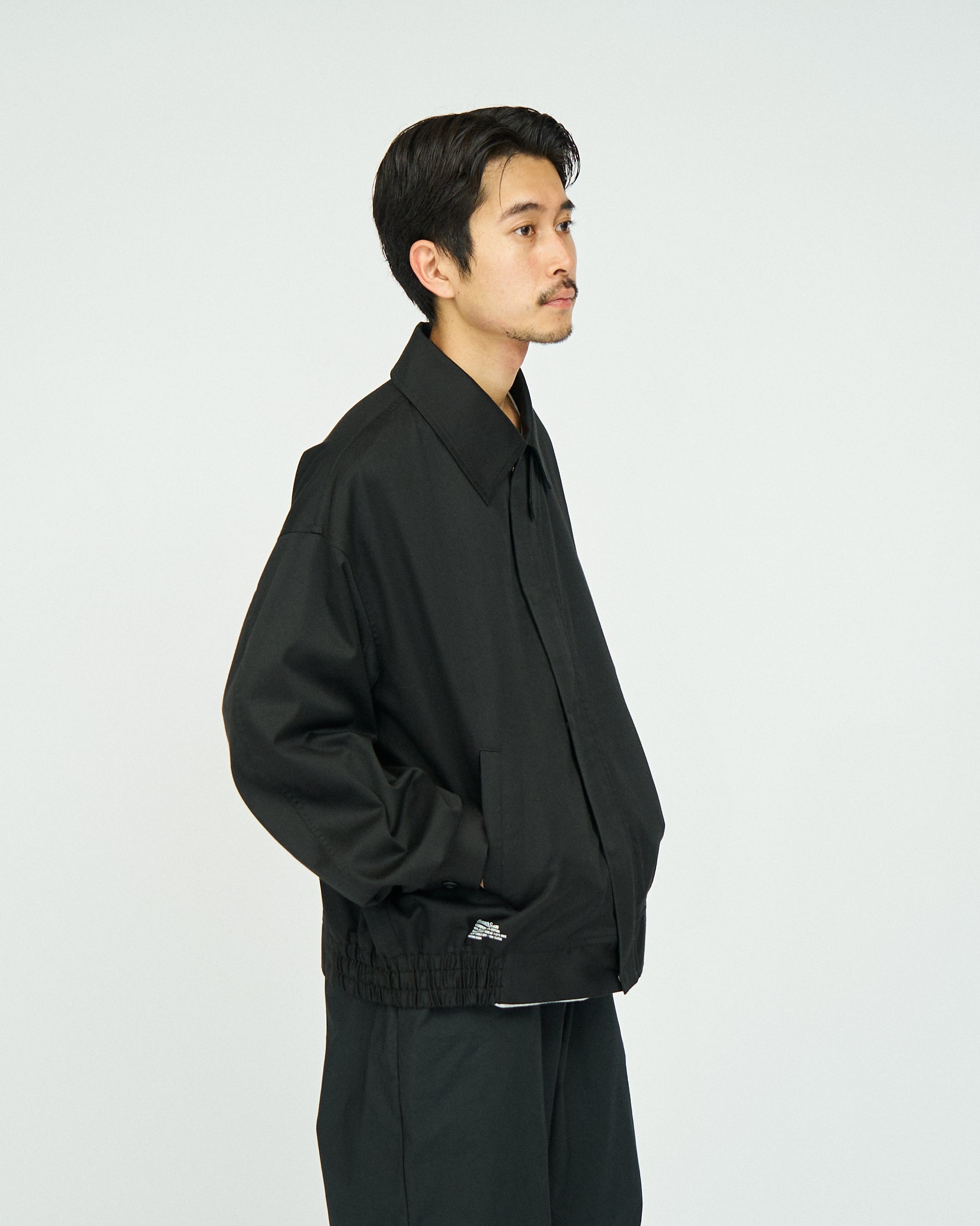 FreshService Corporate Blouson ブラックストライプ FreshService / CORPORATE BLOUSON BLACK STRIPE – CASDAY