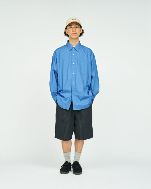 FreshService  CORPORATE UNIFORM L/S SHIRT BLUE