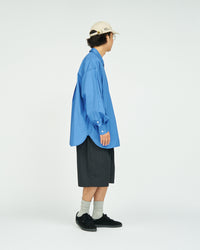 FreshService  CORPORATE UNIFORM L/S SHIRT BLUE