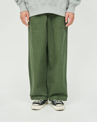 FreshService  UTILITY BAKER PANTS OLIVE